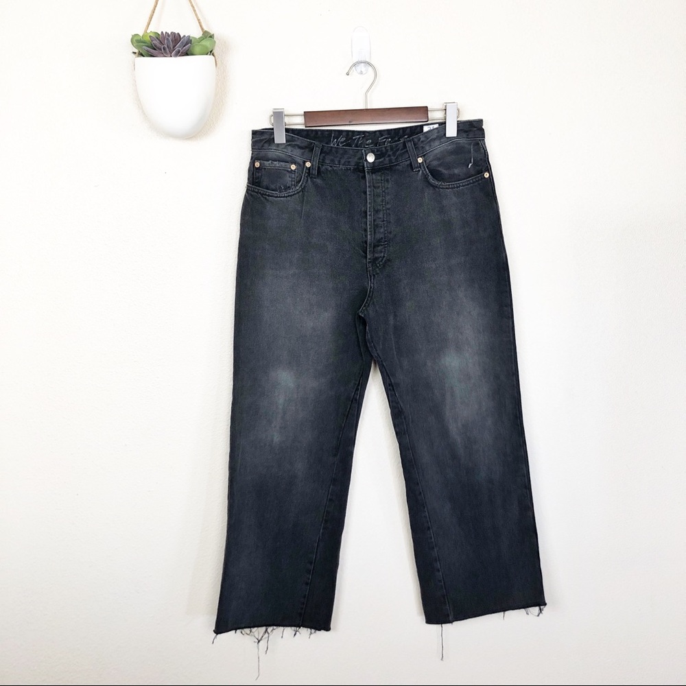 ✖️SOLD✖️•FREE PEOPLE• Vintage Crop High Rise Jeans - Picture 2 of 8